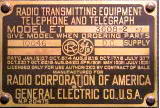 GE　電信電話送信機　AT-７20　２２０W　８００ｋHz